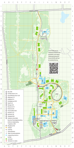 Kaart van het terrein in PDF
