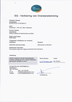 EG - Verkaring van