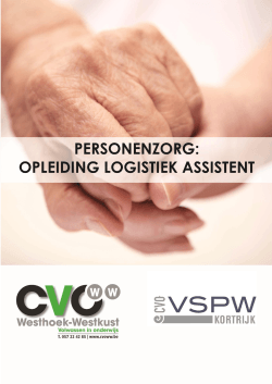 Download infobrochure (pdf - 815 kB) - CVO Westhoek
