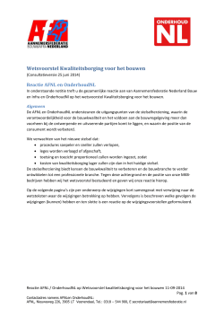 Wetsvoorstel biedt kansen voor professionalisering