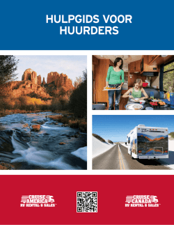 HULPGIDS VOOR HUURDERS