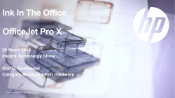 Ink In The Office OfficeJet Pro X