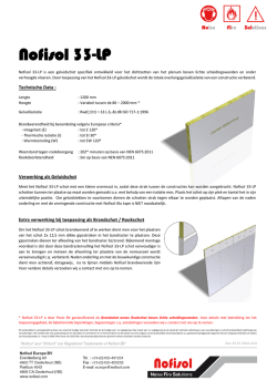 Nofisol 33-LP - Nofisol Europe BV