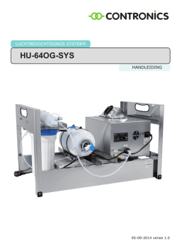 HU-64OG-SYS-NL - Contronics Engineering BV