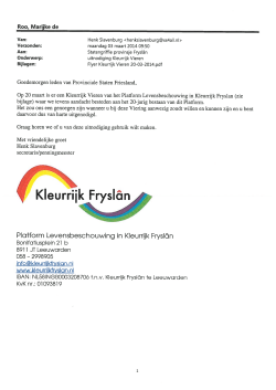 06.0 Kleurrijk Fryslan - Viering 20-3-2014