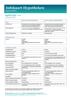 Syntrus Infokaart januari 2014