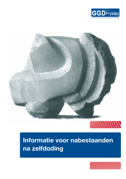 Informatie voor nabestaanden na zelfdoding