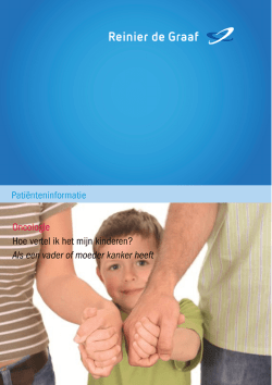 Hoe vertel ik het aan mijn kinderen