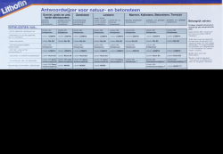 Download hier de antwoordwijzer voor natuur