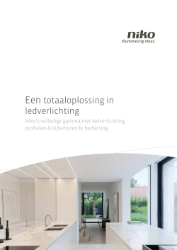 Een totaaloplossing in ledverlichting