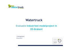 WATERTRUCK PROEFVAARTEN in ZO-Brabant