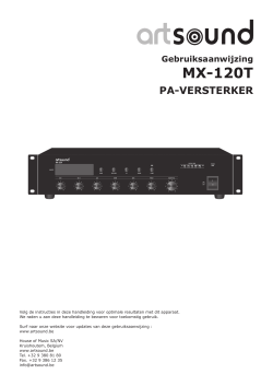 MX-120T - Artsound