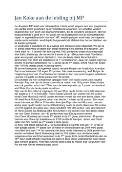 Jan Koke aan de leiding bij MP