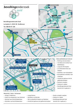Eindhoven - Bevolkingsonderzoek Zuid