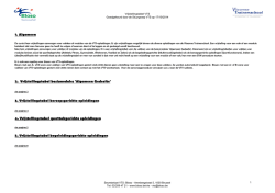 Vrijstellingstabel VTS