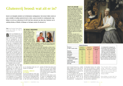 Glutenvrij brood: wat zit er in? - Nederlandse Coeliakie Vereniging