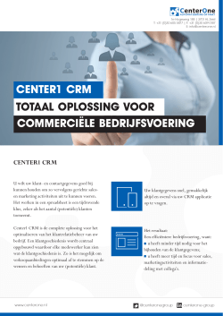 Download productflyer Center1 CRM