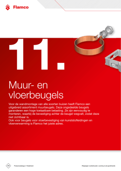 Muur- en vloerbeugels