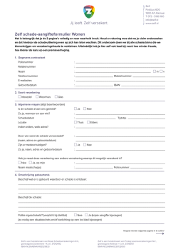 download het schadeformulier