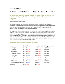 Computest - Persbericht Top NL Websites