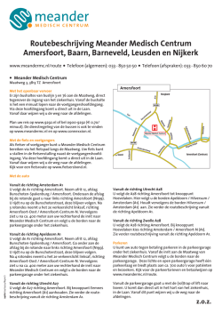 Maatweg 3 - Meander Medisch Centrum
