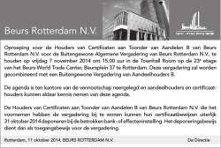Beurs Rotterdam N.V.