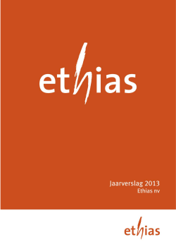 Ethias nv - Jaarverslag 2013 - Finaal 2.0 2014-09-17.docx - 17-sep-14