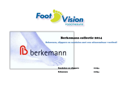 Berkemann collectie 2014 - Foot