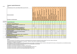 Toetsplan Logistiek Medewerker 2014-2015