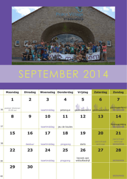 kalender 2014-2015