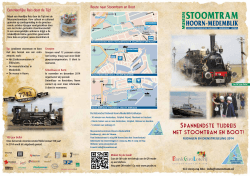 Download de folder 2014 (PDF) - Stoomtram Hoorn