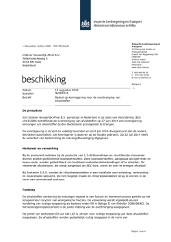 Indaver Gevaarlijk Afval BV Willemskerkeweg 5 4542 NN