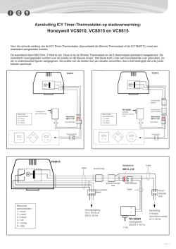 Honeywell VC8010, VC8015 en VC8615