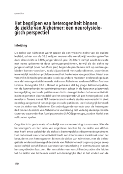 Het begrijpen van heterogeniteit binnen de ziekte - VU