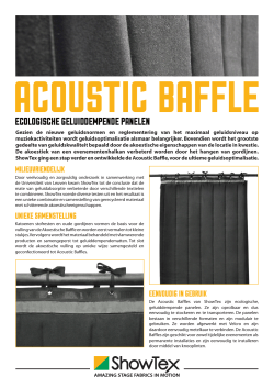 8185 Acoustic Baffle Case NL
