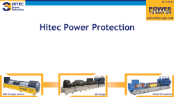 Download Presentatie Hitec PP