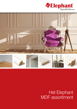 Het Elephant MDF assortiment