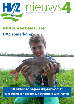 HVZ zomerkamp NK Korpsen baarsvissen