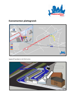 Route en programma NK Stadstriathlon 2014