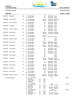 HGN (SG) 1e Pentawedstrijd Vaals 28-09-2014 - Hellas
