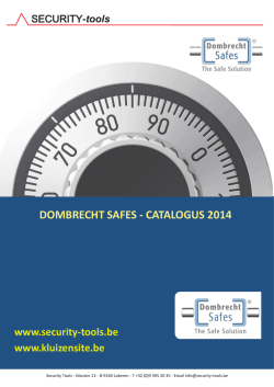 Dombrecht Catalogus Meubelkluizen