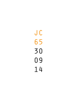 het BOEKJE JC 65 30-09-14 HIER als PDF te