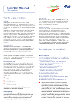 De routebeschrijving van Rotterdam Maasstad in PDF