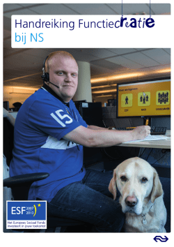 Download de handreiking Functiecreatie bij NS