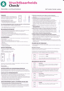 Download gebruiksaanwijzing Vruchtbaarheidscheck
