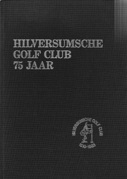 1985_Hilversumse Golf Club 75 jaar