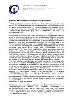 Nota BBT - Vlaamse Cathlab Vereniging