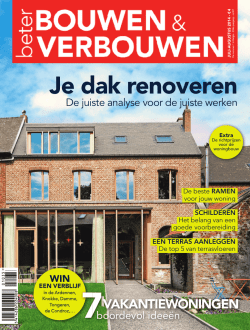 Je dak renoveren
