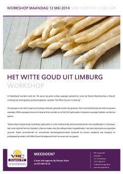 HET WITTE GC)UD UIT LIMBURG