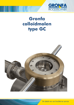 Gronfa collo&iuml;dmolen type GC